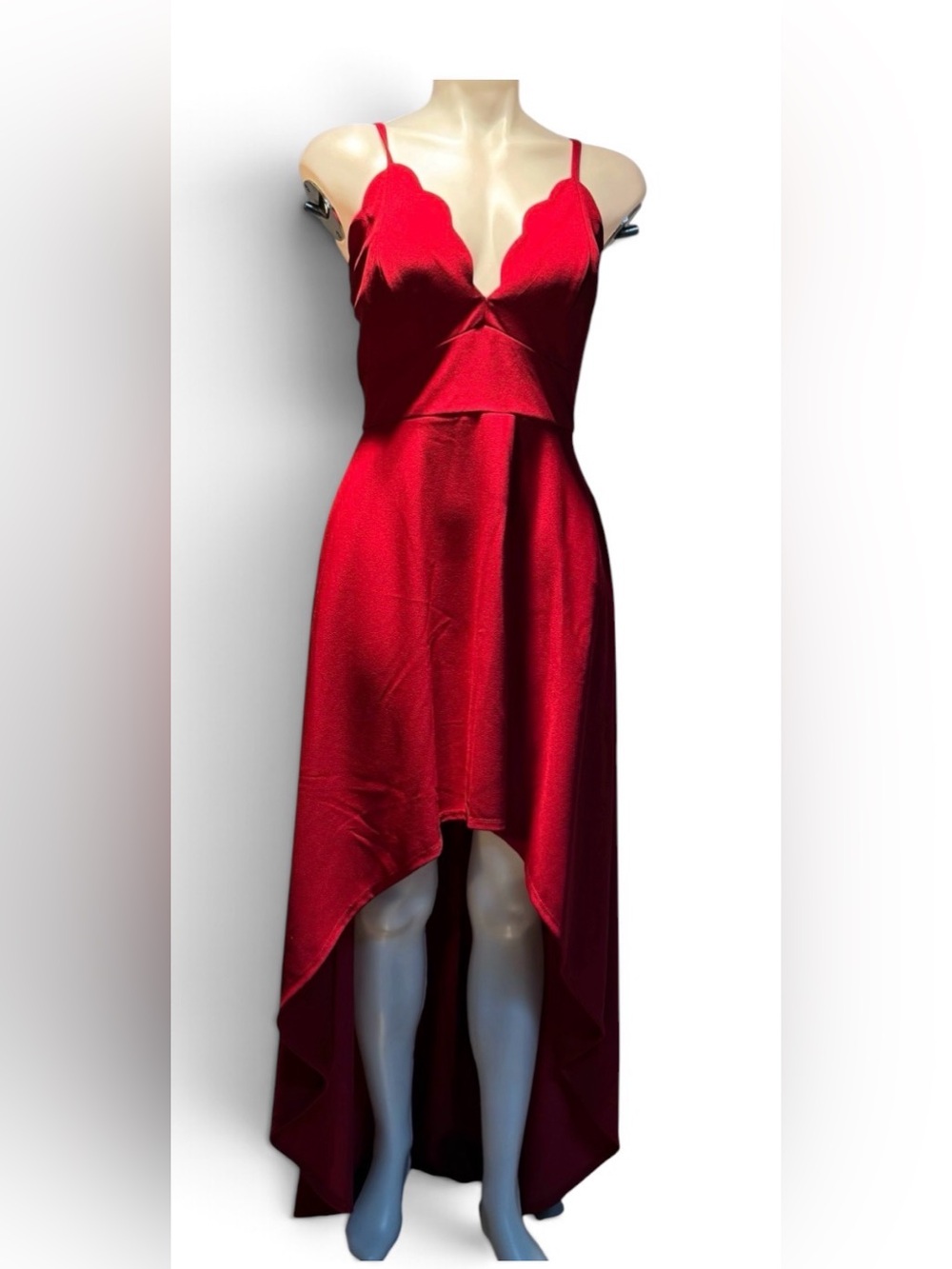 Speechless Red High Low Dress